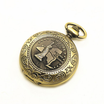 Εξωτερικό ρολόι τσέπης με ανοιγόμενο ρολόι Hollow Zinc Alloy Vintage Κοίλες Πυξίδες Τουρισμός Ορειβατικές Δραστηριότητες Δώρο