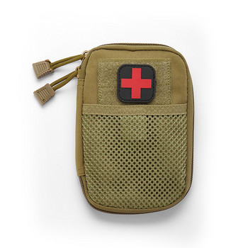 Преносим военен комплект за първа помощ Празна чанта Bug Out Bag Водоустойчива за туризъм Пътуване Начало Автомобил Спешно лечение