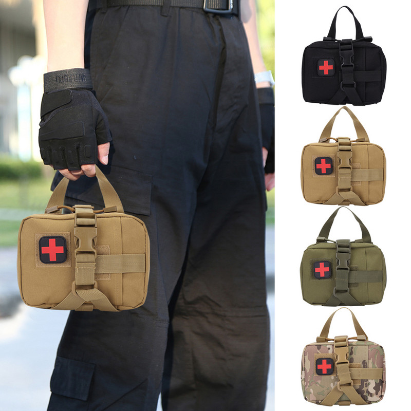 100D nailono EMT Utility Pack nešiojamas išgyvenimo įrankių maišelis Daugiafunkcis avarinis dėklas, skirtas stovyklavietėje bėgimui sportinei medžioklei