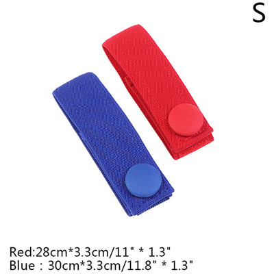 2 vnt. medvilninis hemodializinis turniketas, skirtas slaugai, dializė plius lankstus venų hemostatinės sagties dirželis, 2 spalvų