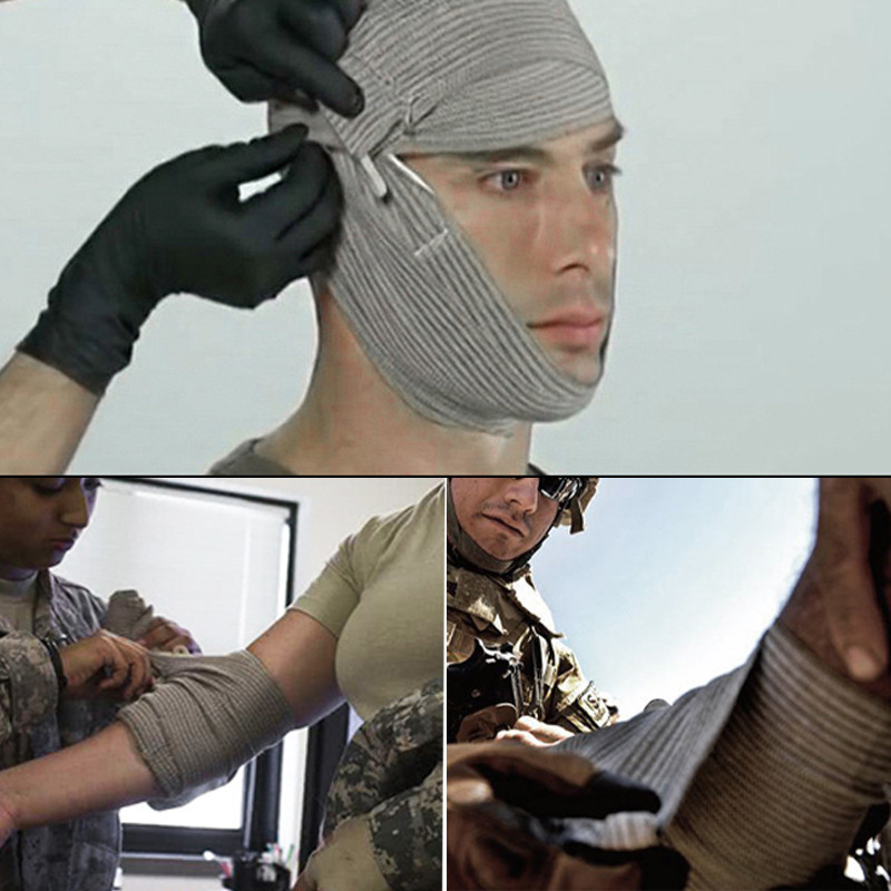 Vojni Izraelski zavoj Previjanje rana Hitna borbena kompresija Trauma Medicinska taktička prva pomoć IFAK alat za preživljavanje