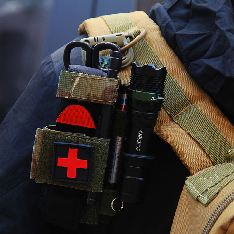 Taktikaline CAT-turniketi kott Trauma Meditsiinilise nihkega žgutikott MOLLE kott Duty Rihmaaas esmaabikomplekti kiireks hemostaasiks
