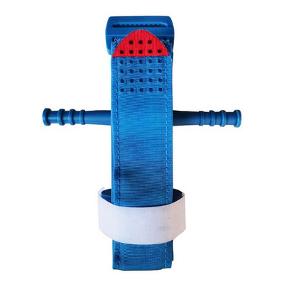 Aplicație de supraviețuire pentru garou de 95 cm Vârf roșu Ajutor pentru centură medicală de urgență pentru explorarea în aer liber. Banda cu cataramă pentru garou de urgență