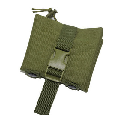 Skladacie puzdro na zásobníky, vojenské poľovnícke puzdro, puzdro na airsoftovú pištoľ, muníciu, príslušenstvo, vrecko na pás
