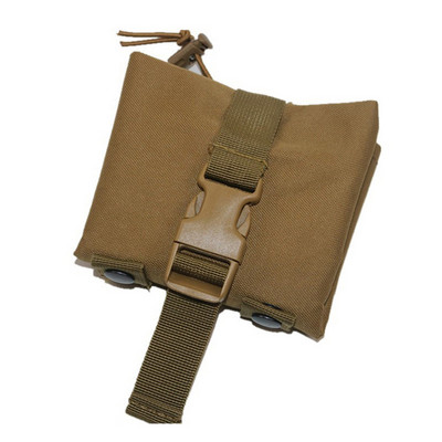 Skladacie puzdro na zásobníky, vojenské poľovnícke puzdro, puzdro na airsoftovú pištoľ, muníciu, príslušenstvo, vrecko na pás