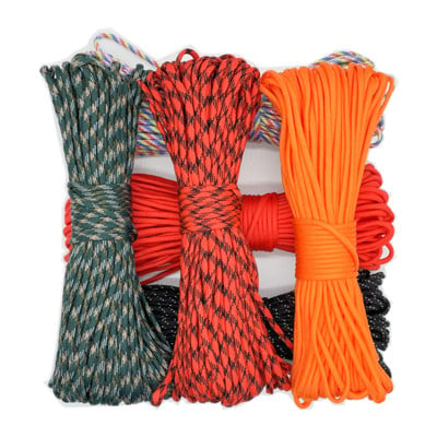 Parachute Rope 7 Strands 30M - Hanging Rope Tent Rope Military Specification Type - for Hiking and Camping - Multiple Colors
