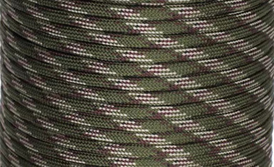 100 FT 50 FT skersmuo 4 mm 9 stovo šerdys Paracord for Survival Parašiuto virvelė Kempingas Laipiojimas Stovyklavietės Virve Žygiams Drabužių virvė