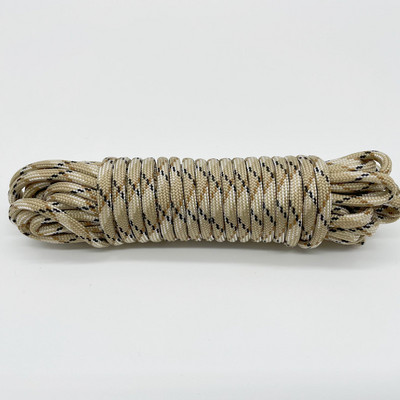 100 FT 50 FT skersmuo 4 mm 9 stovo šerdys Paracord for Survival Parašiuto virvelė Kempingas Laipiojimas Stovyklavietės Virve Žygiams Drabužių virvė