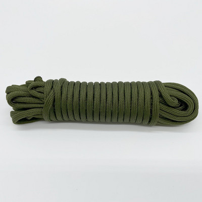 100 FT 50 FT skersmuo 4 mm 9 stovo šerdys Paracord for Survival Parašiuto virvelė Kempingas Laipiojimas Stovyklavietės Virve Žygiams Drabužių virvė