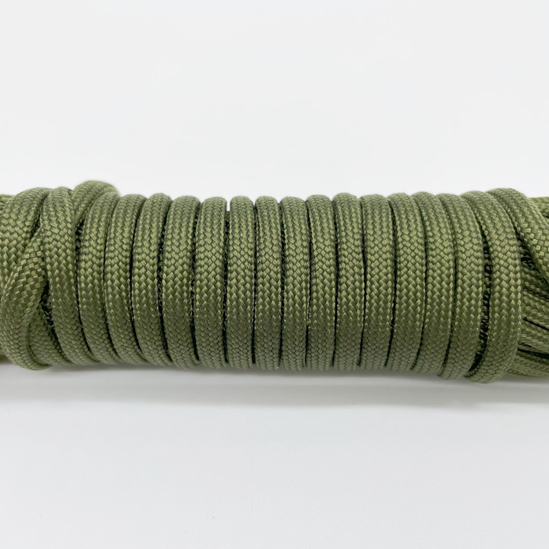 100 FT 50 FT skersmuo 4 mm 9 stovo šerdys Paracord for Survival Parašiuto virvelė Kempingas Laipiojimas Stovyklavietės Virve Žygiams Drabužių virvė