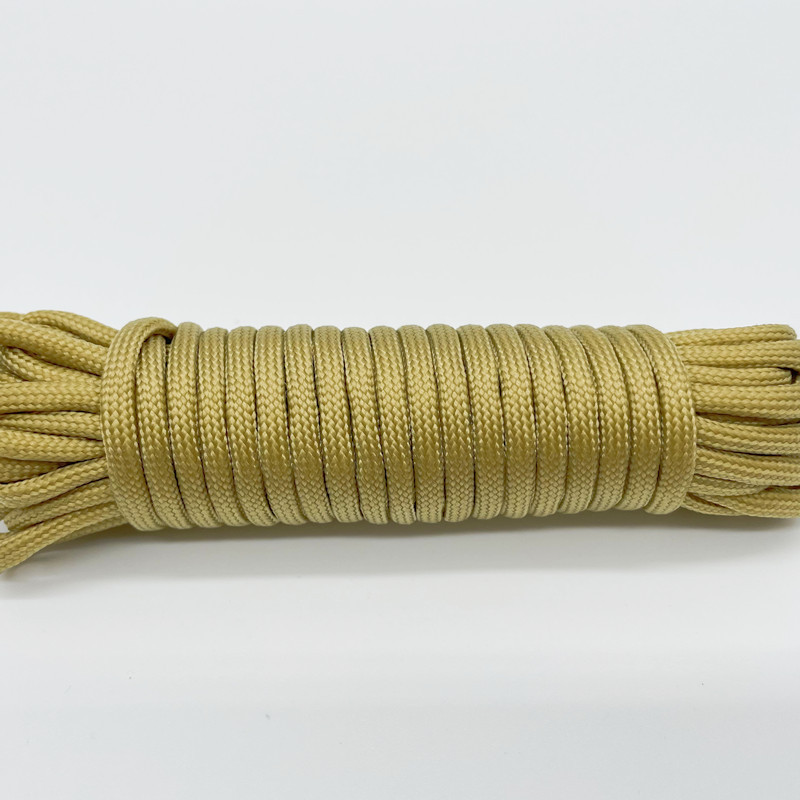 100 FT 50 FT skersmuo 4 mm 9 stovo šerdys Paracord for Survival Parašiuto virvelė Kempingas Laipiojimas Stovyklavietės Virve Žygiams Drabužių virvė