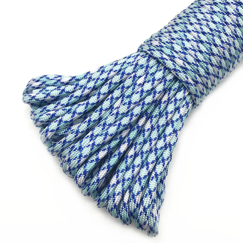 250 spalvų Paracord 550 Virvės Type III 7 stovas 100FT 50FT Paracord laido virvės išgyvenimo rinkinys Didmeninė prekyba