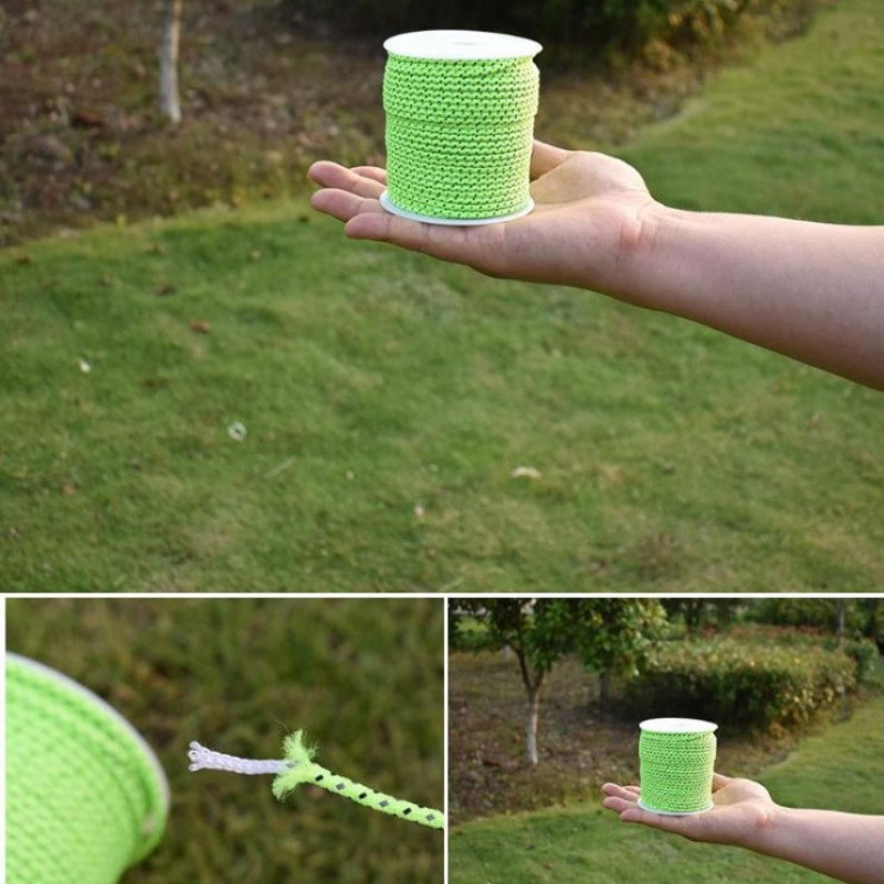 10 M helkurnöör Paracord 2,5/4 MM läbimõõduga helkurnööri välistelgi köis matkatelgi varikatuse välisvarustuse kaelarihma jaoks