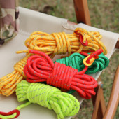 1/2 kom 4 m reflektivni šator od užeta Vanjski uže za kišobrane Uže otporno na vjetar 4 boje Podesiva kopča s duplim okom Izdržljivo uže za pričvršćivanje šatora