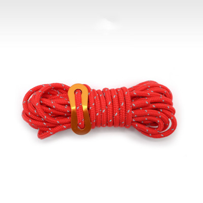 1/2 kom 4 m reflektivni šator od užeta Vanjski uže za kišobrane Uže otporno na vjetar 4 boje Podesiva kopča s duplim okom Izdržljivo uže za pričvršćivanje šatora