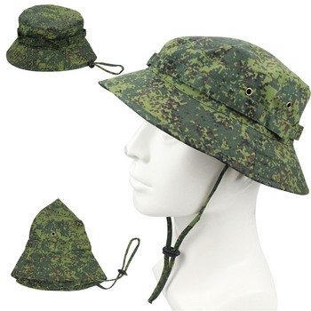 Армейски военни аксесоари Летни шапки за мъже Multicam Tactical Airsoft Sniper Bucket Boonie Шапки