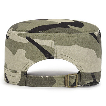 Στρατιωτικό καπέλο καπέλο καπέλο στρατιωτών πεζοναυτών των Ηνωμένων Πολιτειών Αμερικής Καπέλο Καμουφλάζ Επίπεδο Καπέλο Ανδρικό Βαμβακερό καπέλο USA Navy Κεντημένο καπέλο Camo