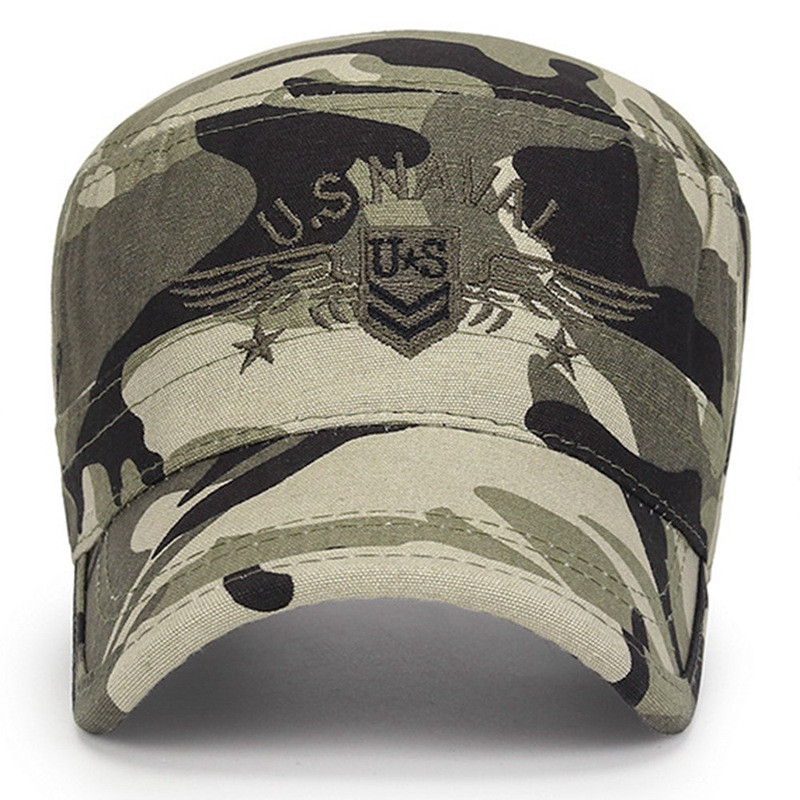 UnUS Marines Letter Corps Cap Müts Military Mütsid Kamuflaaž Lame Sisukübar Meeste Puuvillane hMüts USA Mereväe Tikitud Camo Müts