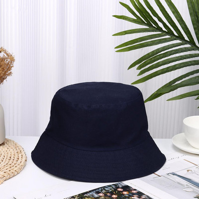 Unisex pamučni šeširi, ljetni sklopivi panamski šešir, jednobojni hip hop, ribarski šešir s UV zaštitom za plažu i širokim obodom