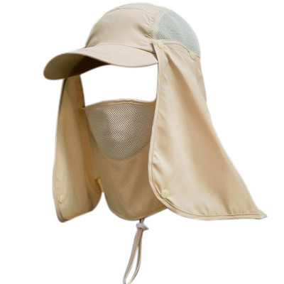 Unisex kapa s UV zaštitom za biciklizam na otvorenom, ribolov, lice, vrat, pokrivalo za glavu, šešir s preklopom, šešir, žene, muškarci, planinarske kape