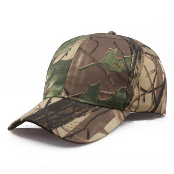 Διακόσμηση Πρακτικό καπέλο γρήγορο στέγνωμα εξωτερικού χώρου Πολυεστερική προστασία UV Ρυθμιζόμενο καπέλο μπέιζμπολ Καμουφλάζ Ψάρεμα