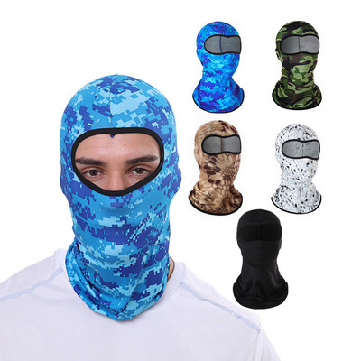 Μοτοσικλέτα Full Face Scarf Ski Mask Tactical Army Camouflage Military Cycling Bandana Balaclava για άνδρες γυναίκες