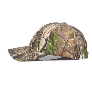 Нова тактическа камуфлажна ловна шапка за спорт на открито Мъжка шапка Snapback Jungle Stripe Hat Wild дишаща военна армейска камуфлажна шапка