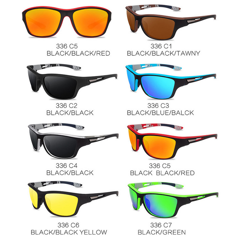 Polariseeritud prillid Luksuslikud Mehed Naiste Varjud Kalastusprillid Päikeseprillid Õues Sport Matkamine Ratsutamine Telkimine Sõiduprillid