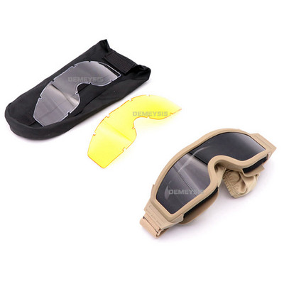 Ochelari tactici Paintball Cs Joc Tragere Protecția ochilor Ochelari Airsoft Sport în aer liber Călărie Ciclism Ochelari rezistenți la vânt