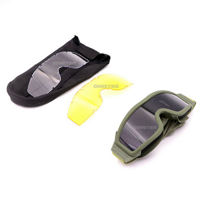 Ochelari tactici Paintball Cs Joc Tragere Protecția ochilor Ochelari Airsoft Sport în aer liber Călărie Ciclism Ochelari rezistenți la vânt