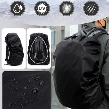Κάμπινγκ Rain Cover Bag μεγάλης χωρητικότητας Αδιάβροχο σακίδιο πλάτης 30L 40L 60L 70L Tactical Outdoor Hiking Climbing Dust Bags Raincover