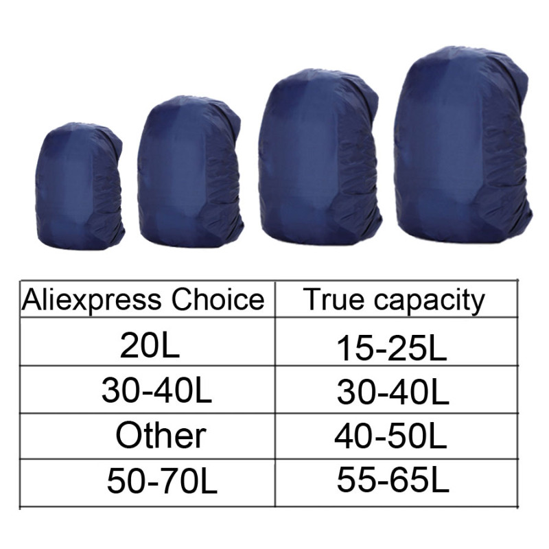 Αδιάβροχο κάλυμμα σακιδίου πλάτης Αδιάβροχο κάλυμμα για το σακίδιο πλάτης αδιάβροχο κάλυμμα εξωτερικού χώρου Κάμπινγκ Πεζοπορία Αναρρίχηση Κάλυμμα σακιδίου πλάτης