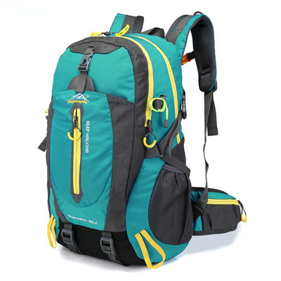 40 literes vízálló hegymászó taktikai hátizsák Utazási túra hátizsák Laptop Napizsák Trekking Hátizsák Kültéri Férfi Női Sporttáska