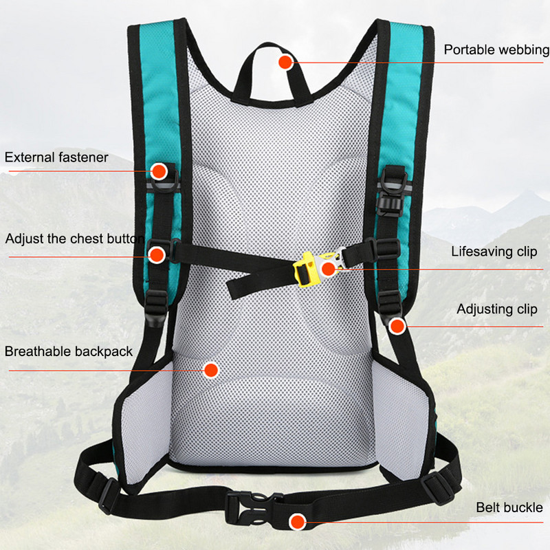 Kaasaskantav meeste seljakott Kerge veekindel kott Ultrakerge välistingimustes ronimisseljakott naistele Meestele reisimiseks matkama telkimiseks