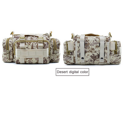 Vanjska višenamjenska muška torba za rame Vojna taktička torba oko struka Vodootporna planinarenje Kampiranje Lov Trekking remen Duga torba