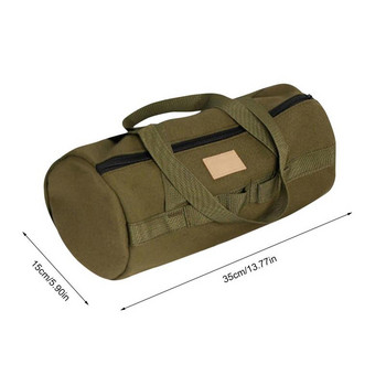 Чанта за къмпинг палатка Stakes Bag Craftsman Tool Bag Tent Peg Bag For Hangings Ring Design Удебелено платно Устойчиво на разкъсване Голям капацитет
