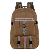 Rucsac militar din pânză pentru bărbați, cu fermoar, rucsacuri, laptop, umăr, caiet, genți de școală, genți de școală de epocă