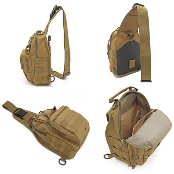 Σακίδιο πλάτης πεζοπορίας ανδρών Αθλητισμός αναρρίχησης τακτικής τσάντα ώμου Camp Hunting Daypack υπαίθριο ψάρεμα Στρατιωτική τσάντα στήθους
