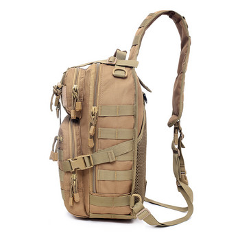 Външна тактическа мъжка чанта за прашка Висококачествена военна раница за рамо Molle Assault Range Bag