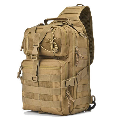Új Tactical Sling Bag Pack Katonai vállpántos hátizsák Molle Assault Range Bag