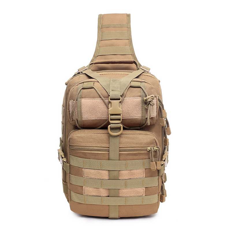 Naujas Tactical Sling Bag Pack Karinis Pečių Sling kuprinė Molle Assault Range Bag