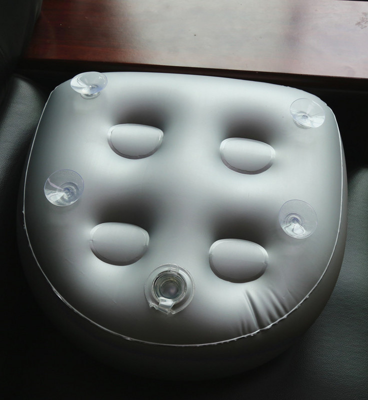 PVC täispuhutav spaakõrgendusmatt mullivann spaapadi basseinivann pehme vee sissepritsega padi padi vannitoatarvikute jaoks