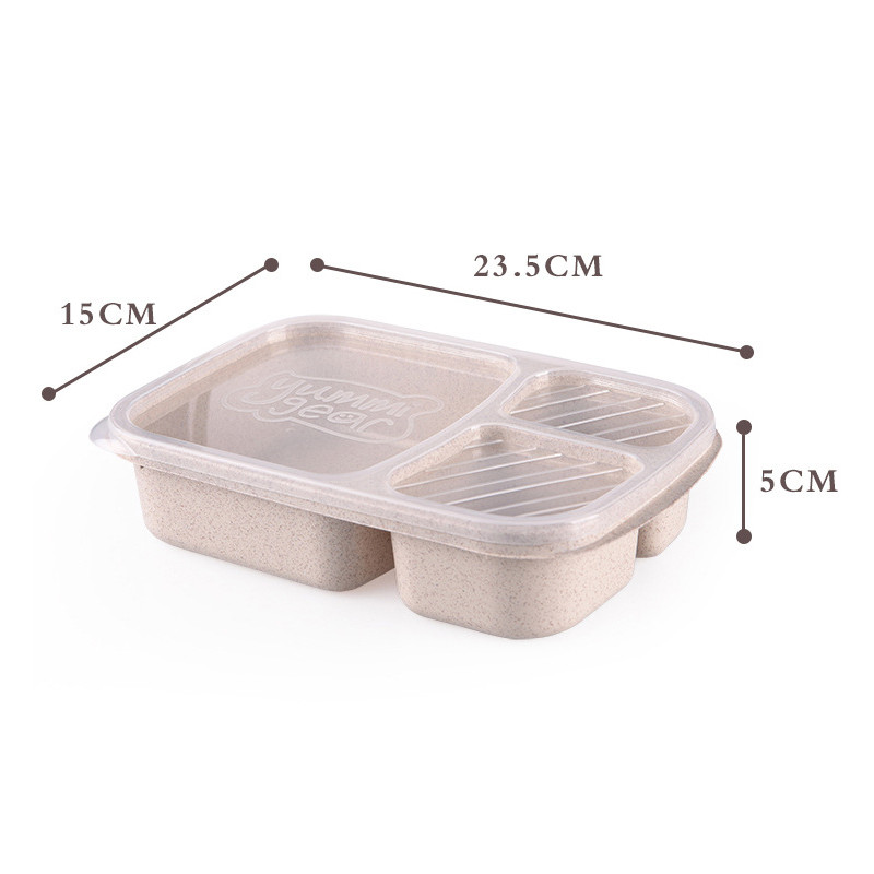 1 kompiuteris nešiojamasis mini Bento pietų dėžučių rinkinys 3 tinkliniai mikrobangų krosnelės terminiai konteineriai vaikams pikniko maisto talpa ir laikymas