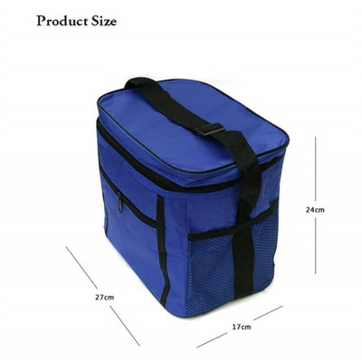 Geantă portabilă pentru prânz, 10L, pliabilă, izolatoare, pentru picnic, pachet cu gheață, pungă termică pentru alimente, purtător de băuturi, pungi izolate, pungă pentru livrarea alimentelor