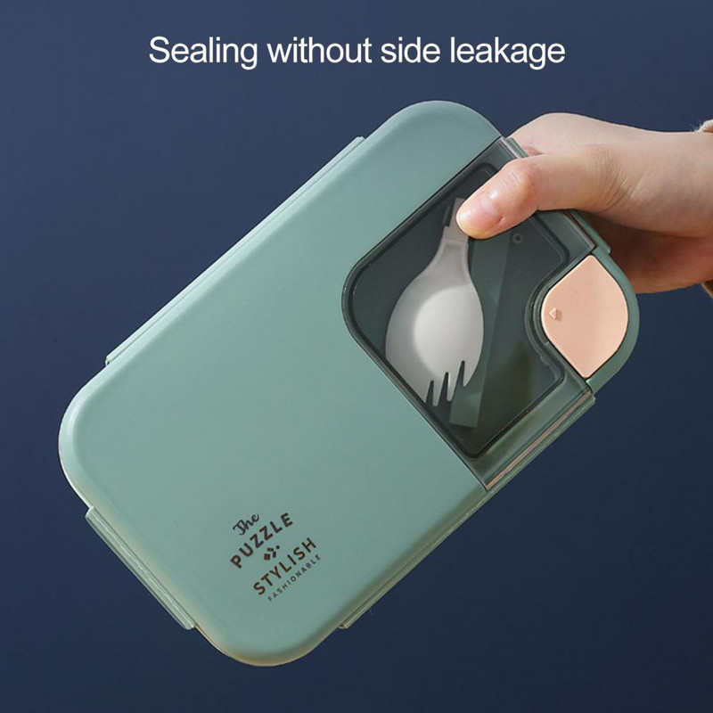 1 pietų dėžutės rinkinys Daugiafunkcis studentų pietų maišelis suaugusiems PP medžiagos pietų dėklas