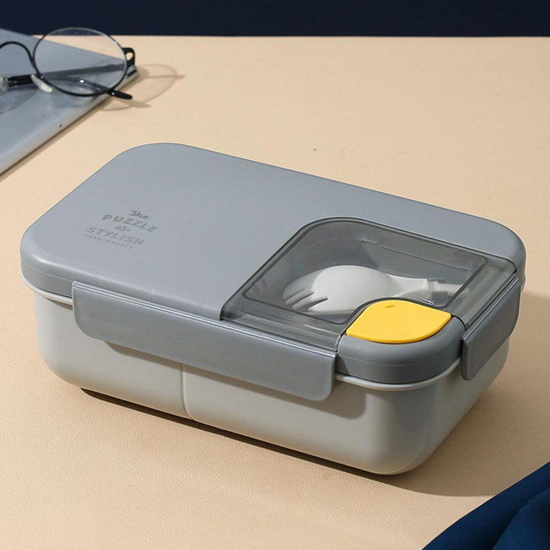 1 pietų dėžutės rinkinys Daugiafunkcis studentų pietų maišelis suaugusiems PP medžiagos pietų dėklas