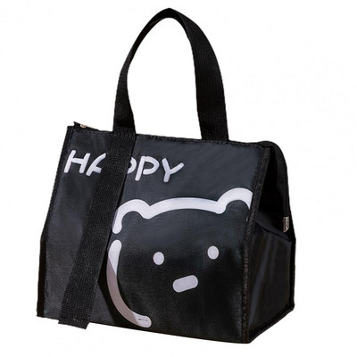 Šiuolaikinis iškylų maišelių spausdinimas pietų laikymo krepšys, daugkartinis užtrauktukas, nešiojamasis iškylų žygių maišas su maistu termiškai izoliuotas krepšys