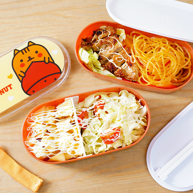 Prijenosna kutija za ručak u 6 boja, kutija za mikrovalnu pećnicu Bento kutije, posuda za pohranu ručka, kutija za ručak za dijete, djecu, ekološki prihvatljiva, bez BPA