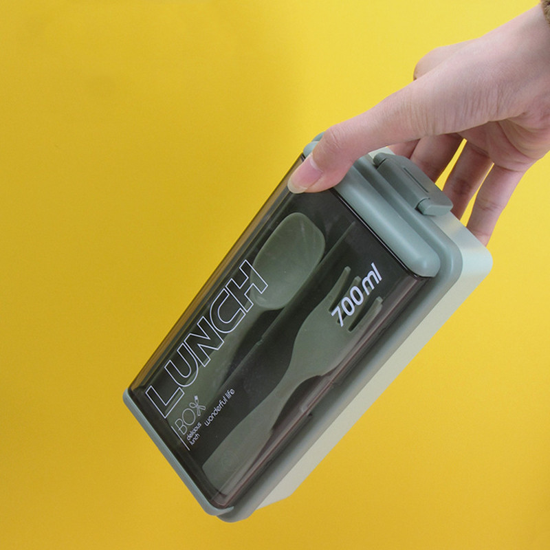 Prijenosna Bento kutija 2-slojna 1400ML zatvorena izolirana kutija za ručak za mikrovalnu pećnicu za pohranu hrane posuđe vanjska kućna kuhinja