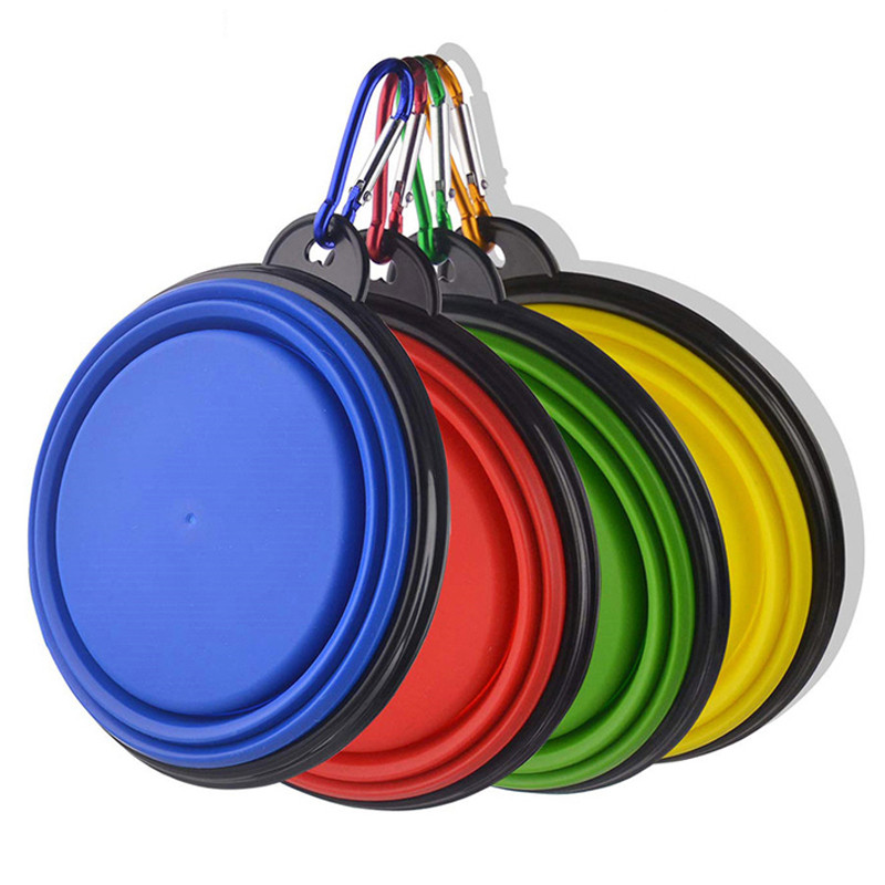 Silikoninė sulankstoma nešiojama priešpiečių dėžutė mikrobangų krosnelės dubuo apvali sulankstoma Bento dėžutė ekologiška maisto laikymo talpa priešpiečių dėžutė